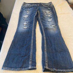 Silver Jeans Aiko Mid Boot W30 L33